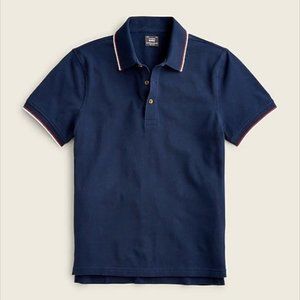 J. Crew Bowery Egyptian cotton pique polo shirt, Medium